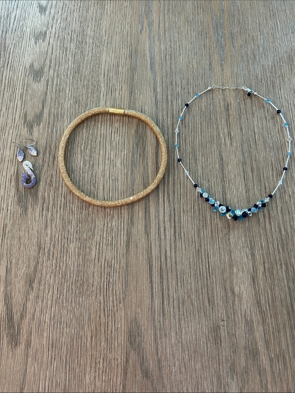 Assorted Swarovski jewelry
